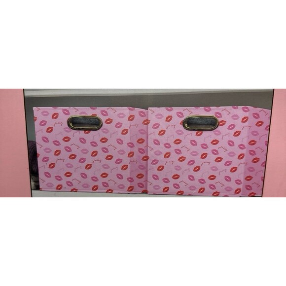 Juicy Couture Collapsible Bins - Picture 2 of 4